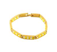 Hrtyvhin Tone Link Jewelry Beaded Styling, Geometric Segment Detail, Casual Wear Appeal, Stack Friendly Accent Geometric Wrist Jewelry Decorative Accessory Daily Styling Layered Outfit Accent