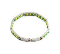 Hrtyvhin Tone Link Jewelry Beaded Styling, Geometric Segment Detail, Casual Wear Appeal, Stack Friendly Accent Geometric Wrist Jewelry Decorative Accessory Daily Styling Layered Outfit Accent