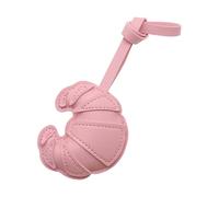 Hrtyvhin Unique BakeryInspired Keychain Leather Croissants Charm Decorative Ornament Car Home Decors Lightweight Jewelry