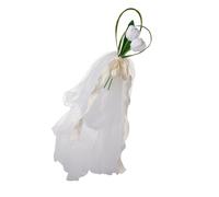 Hrtyvhin Unique Chair Back Artificial Flowers For Adding Color To Wedding Venues Embellishments For Setup Photo Props Wedding Theme Flowers