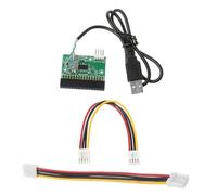 Hrtyvhin USB To 34Pin Floppy Drives Connector Disk To Disk PCB Board 1.44MB 3.5inch USB Cable Adapter Drives Connector Drive Adapter