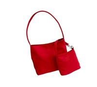 Hrtyvhin Vessel Elegant Shoulder Totally Additional Polyamide Building Ergonomic Split Toe College Use Capacious Main Pocket Rudiments Women ' s Handbag Crossbody Bag