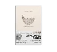 HRUERYWRBTT Appaloosa Bones by Gregory Alan Isakov Album Posters Aesthetic Wall Art Canvas Vintage Poster Decorative Painting for Living Room Bed Room Decor 12x18inch(30x45cm) Unframe-style