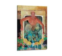 HRUERYWRBTT Beau Is Afraid Poster Posters Aesthetic Wall Art Canvas Vintage Poster Decorative Painting for Living Room Bed Room Decor 24x36inch(60x90cm) Frame-style
