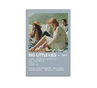 HRUERYWRBTT Big Little Lies by Lucenawalsh Posters Aesthetic Wall Art Canvas Vintage Poster Decorative Painting for Living Room Bed Room Decor 08x12inch(20x30cm) Unframe-style