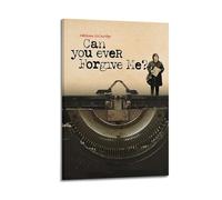 HRUERYWRBTT Can You Ever Forgive Me Movie 2 Posters Aesthetic Wall Art Canvas Vintage Poster Decorative Painting for Living Room Bed Room Decor 12x18inch(30x45cm) Frame-style