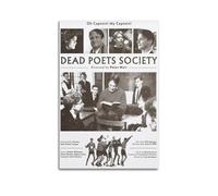 HRUERYWRBTT Dead Poets Society 1989（3） Posters Aesthetic Wall Art Canvas Vintage Poster Decorative Painting for Living Room Bed Room Decor 16x24inch(40x60cm) Unframe-style