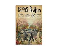 HRUERYWRBTT Erik The Beatles Abbey Road Posters Aesthetic Wall Art Canvas Vintage Poster Decorative Painting for Living Room Bed Room Decor 16x24inch(40x60cm) Unframe-style