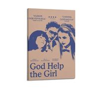 HRUERYWRBTT God Help The Girl Movie 2 Posters Aesthetic Wall Art Canvas Vintage Poster Decorative Painting for Living Room Bed Room Decor 08x12inch(20x30cm) Frame-style