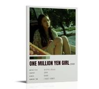 HRUERYWRBTT One Million Yen Girl Movie 1 Posters Aesthetic Wall Art Canvas Vintage Poster Decorative Painting for Living Room Bed Room Decor 08x12inch(20x30cm) Frame-style