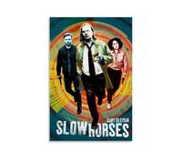 HRUERYWRBTT Slow Horses Posters Aesthetic Wall Art Canvas Vintage Poster Decorative Painting for Living Room Bed Room Decor 20x30inch(50x75cm) Unframe-style