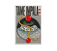 HRUERYWRBTT Tame Impala Posters Aesthetic Wall Art Canvas Vintage Poster Decorative Painting for Living Room Bed Room Decor 12x18inch(30x45cm) Unframe-style
