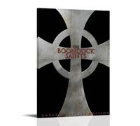 HRUERYWRBTT The Boondock Saints Posters Aesthetic Wall Art Canvas Vintage Poster Decorative Painting for Living Room Bed Room Decor 12x18inch(30x45cm) Frame-style