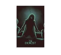 HRUERYWRBTT The Exorcist Posters Aesthetic Wall Art Canvas Vintage Poster Decorative Painting for Living Room Bed Room Decor 12x18inch(30x45cm) Unframe-style
