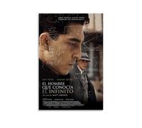 HRUERYWRBTT The Man Who Knew Infinity Posters Aesthetic Wall Art Canvas Vintage Poster Decorative Painting for Living Room Bed Room Decor 16x24inch(40x60cm) Unframe-style