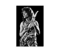 HRUERYWRBTT Van Halen Posters Aesthetic Wall Art Canvas Vintage Poster Decorative Painting for Living Room Bed Room Decor 12x18inch(30x45cm) Unframe-style