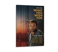 HRUERYWRBTT What You Wish For Movie 2 Posters Aesthetic Wall Art Canvas Vintage Poster Decorative Painting for Living Room Bed Room Decor 12x18inch(30x45cm) Frame-style