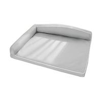 Hruile Large Dog Bed Sofa, Orthopedic Waterproof Dog Sleeping Cushion, Removable Washable Pet Crate Mattress Mat with Non-Slip Bottom, Rectangular Egg Foam Pet Pad (120 * 90 * 25cm)