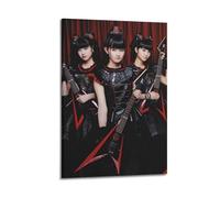 HRUINFSPO Babymetal Poster Wall Art Canvas Aesthetic Poster Modern Art Painting Decor For Living Room Bed Room Elegant Poster 08x12inch(20x30cm) Frame-style