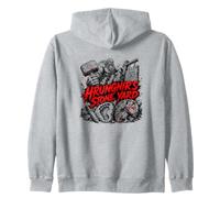 Hrungnirs Stone Yard Norse Viking Mythology Battle Zip Hoodie
