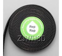 HRUS 5 Meters GT2 Timing Belt width 6mm Fit for RepRap Mendel Rostock Prusa 3D Printer CNC