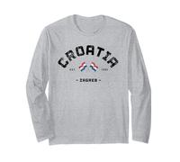 Hrvatska Gift Zagreb Vacation to Zagreb Trip Croatia Capital Long Sleeve T-Shirt