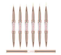 HRWLY Acrylic Brush Design Polish Decoration Gel Nail Pen Tools All For Manicure Everything Brushes Case Stuff Thin Drawing Nails