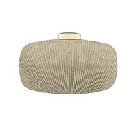 HRWLY Fabric Art Pleated Clutch Purses European Evening Bag