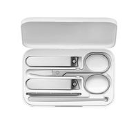 HRWLY Nail Clipper Five Piece Sets with Storage Box Nail Cutter Professional Beauty Tool Stainless Steel