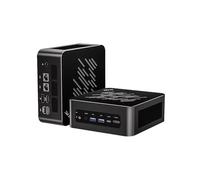 HRXNMG AMD Ryzen AI 7 PRO 360 Mini Computer, Barebone Mini PC, OCuLink Desktop, Dual 2.5G Ethernet, Dual M.2 NVMe Slots, WiFi 6E，Barebone System - RAM/SSD/OS Not Included