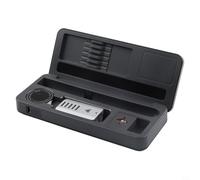 HS-02 Smart Soldering Iron Storage Box, 100W PD/QC Mobile Workbench With 0.96" Screen, CNC Aluminum Alloy Case For ESD Protection, Fast Heat Recovery(HS-02A standard)