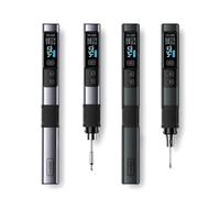 HS-02 Soldering Iron Smart Sleep IPS Color Display Screen 100-450℃ Soldering Rework Station PD100W Portable Repair Tool (HS02A Standard)