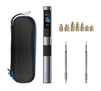 HS-02A 3D Printing Nut Insertion Welding Kit with Changeable Metal Tips for Hot Melt Pressing M2-M8 Internal Thread Nuts(HS-02A)