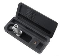 HS-02A Standard, Soldering Iron HS-02 Mobile Workbench Storage Box with 100W Power, PD/QC/DC Protocol, for CNC Aluminum Alloy Shell, 0.96" IPS Color Screen, ESD Protection