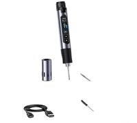 HS-03 Wireless Soldering Iron With Real Time Digital Display 0.96 Inch Color Screen And Heat Up To 450C For Precision Work