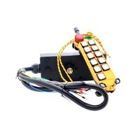 HS-10S 1 Speed 1 Transmitter 10 Channels Hoist Crane Truck Radio Remote Control Push Button Switch AC220V