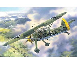 HS 126A-1 WWII German Reconnaissance Plane 1:48 Plastic Model Kit ICM