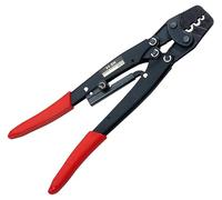 HS-14 Ratchet Terminal Crimping Tool, 27cm Non-Insulated Cable Crimper Terminal Wire Plier for 5.5-14 mm² (AWG10-6) Terminals, Point Type