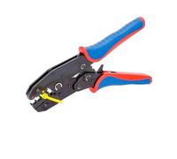 HS-30J Ratcheting Wire Crimping Tool Insulated Electrical Terminal Crimping Pliers 20-10AWG 0.5-6mm2 for Professional Use(HS-30J)
