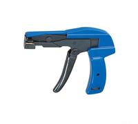 HS-600A Nylon Cable Tie Automatic Tension Cutter - Fast Bundling & Cutting Tool for 2.2-4.8 mm Ties, Steel Construction, 16.5 cm Handheld Clamp