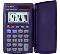 Casio Pocket Calculator 8 Digit Display Solar/Battery power