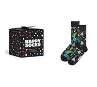 Hs By Happy Socks Holida Years Tree Gift Set Long Socks 2 Pairs