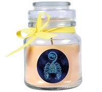 HS Candle Scorpio Zodiac Scented Candle Vanilla in Sweet Glass (Scorpion) - Many Designs to Choose From - 120 g - Burning Time up to 30 Hours