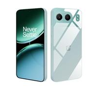 HS Products Case for OnePlus Nord 4 5G, Transparent TPU Silicone, Dust-Resistant, Drop Protection, Waterproof, Camera Protection, Screen Protector