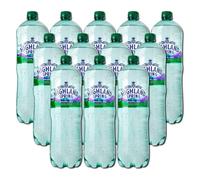 HS Sparkling Spring Water from Scotland's Ochil Hills Refreshing and Hydrating Bubbly Carbonated Water 1.5L Bottle Recyclable (Pack of 12)