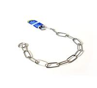 HS Sprenger Basic Dog Collars Long Link Collar - Chrome Steel