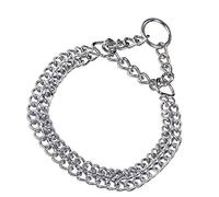 HS Sprenger - Double Collar chrome plated steel dog