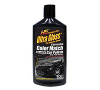 H&S Car Polish HS UltraGloss Carnauba Black Color Match with PTFE – 10 oz