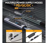 HS02 Mobile Workbench Storage Box with ESD Protection and Preset Temperature for Safe Soldering Applications (HS-02B high)