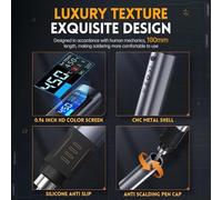 HS02 Mobile Workbench with Smart Soldering Iron Set, Offers Quick Temperature Recovery and Adaptive Power Features (HS-02B high)